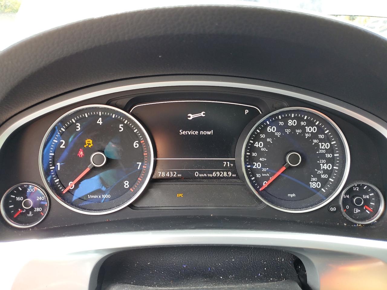 2014 Volkswagen Touareg V6 VIN: WVGEF9BP7ED012046 Lot: 84063075