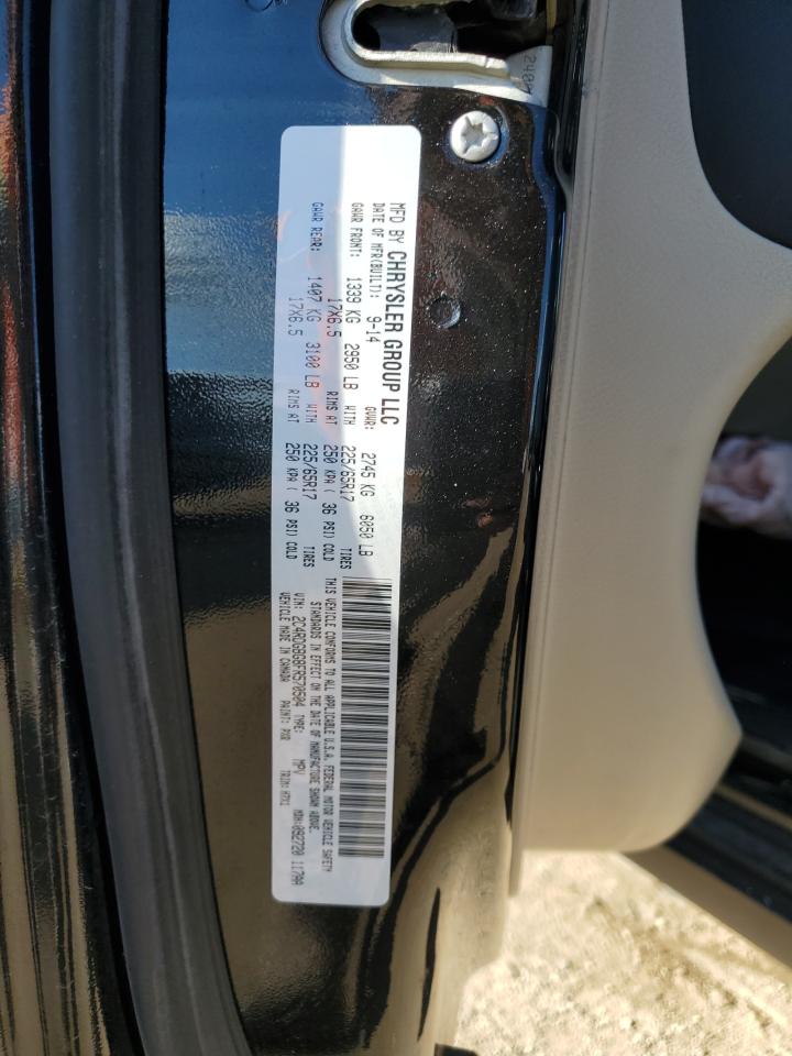 2015 Dodge Grand Caravan Se VIN: 2C4RDGBG8FR570504 Lot: 85902645