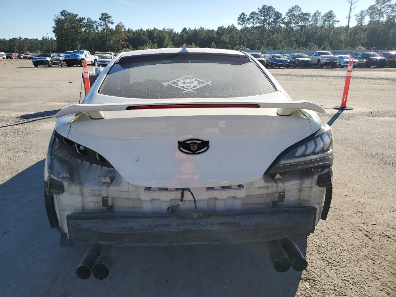 2011 Hyundai Genesis Coupe 3.8L VIN: KMHHU6KH9BU062839 Lot: 86743215