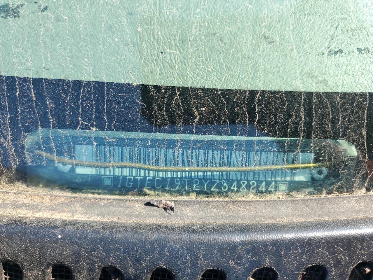 2000 GMC New Sierra C1500 VIN: 1GTEC19T2YZ348244 Lot: 86258095