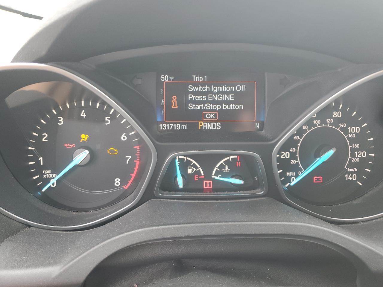 2017 Ford Escape Titanium VIN: 1FMCU9J96HUD42958 Lot: 82389395