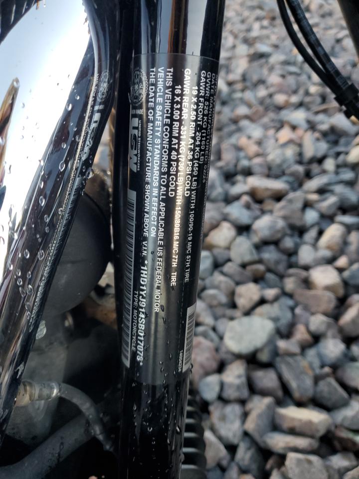 2025 Harley-Davidson Fxbb VIN: 1HD1YJ914SB017078 Lot: 87082575