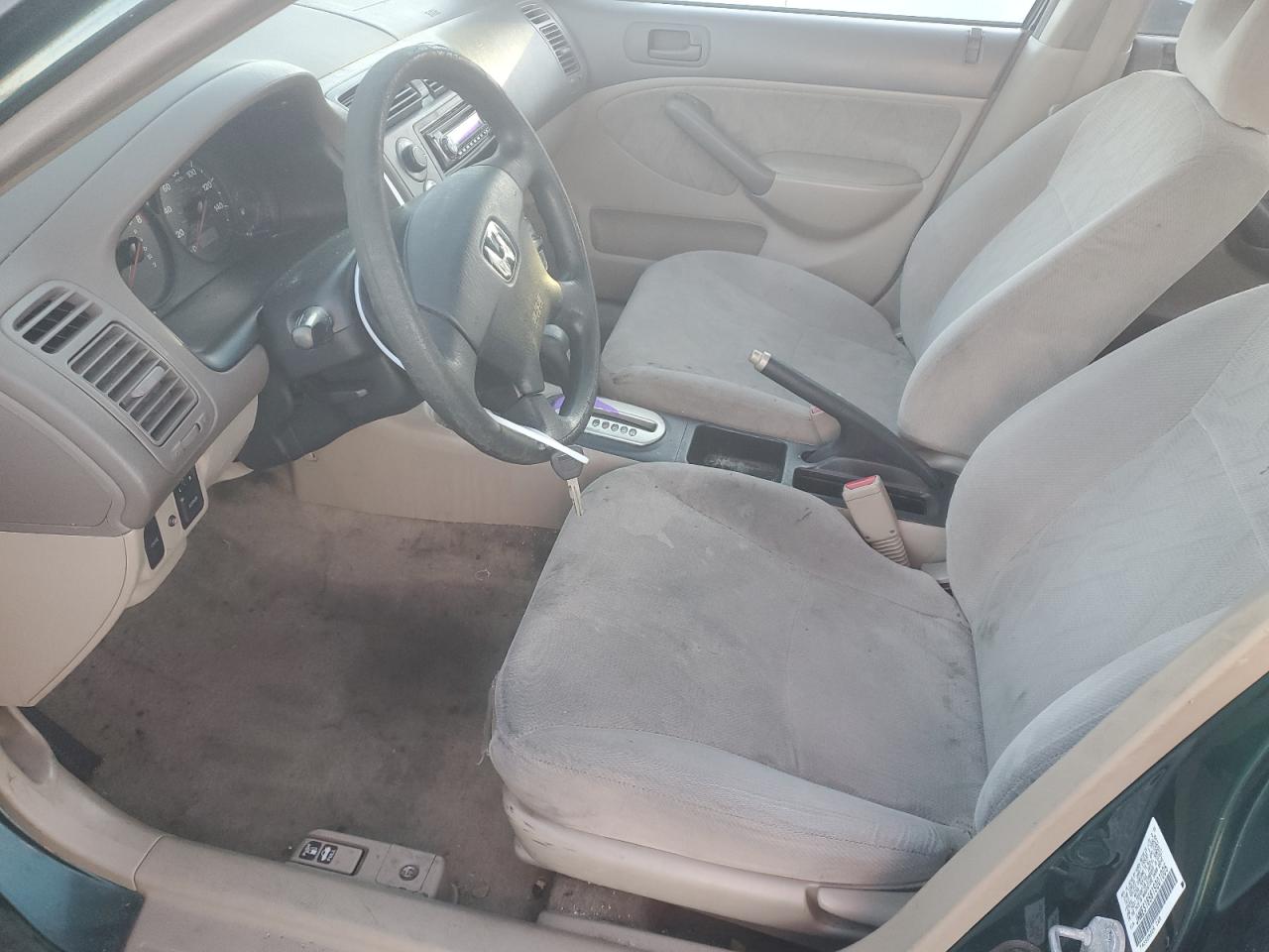 2001 Honda Civic Lx VIN: JHMES16561S001005 Lot: 85138125