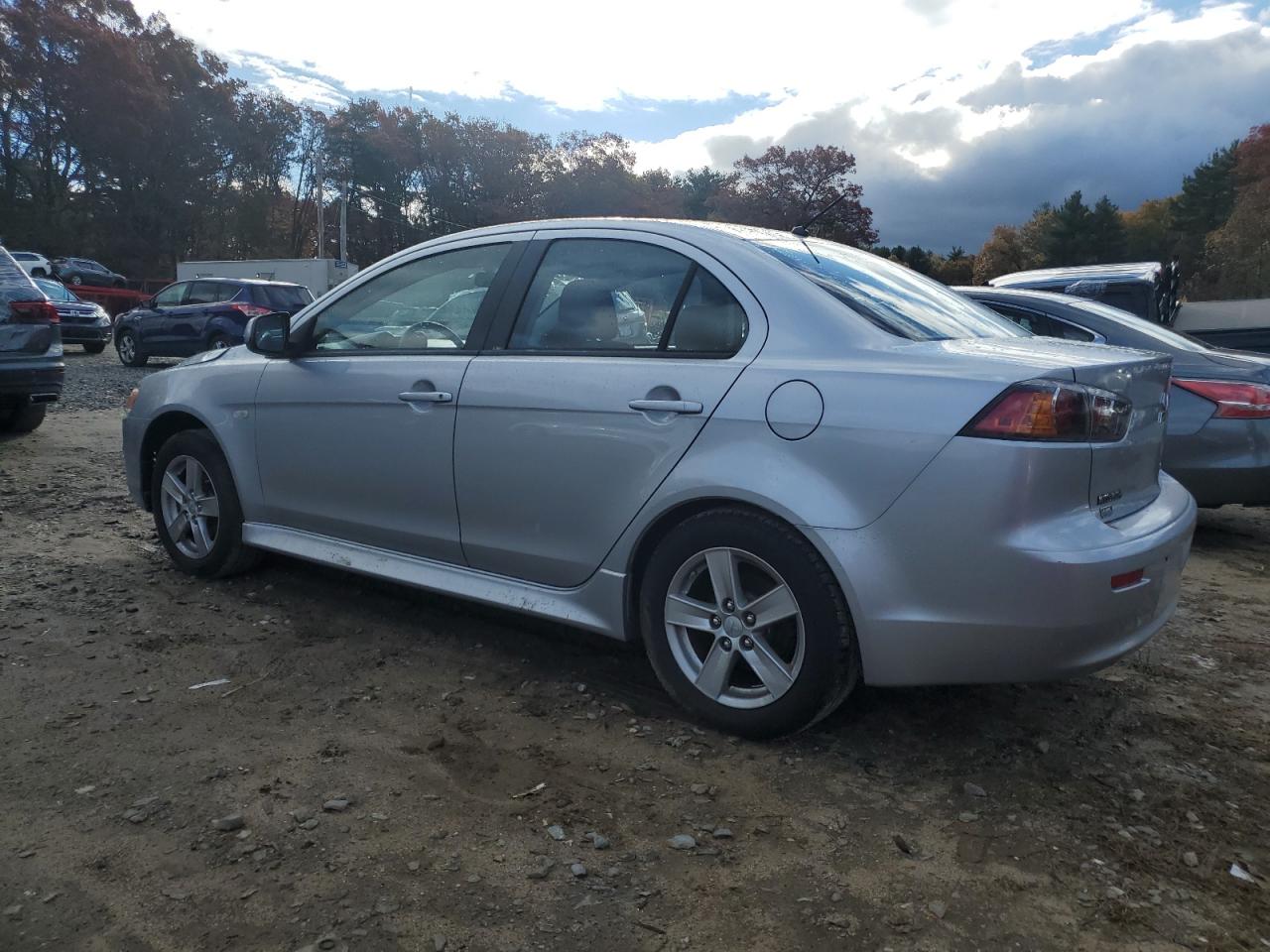 2013 Mitsubishi Lancer Se silver null gas JA32V2FW1DU005402 photo #3