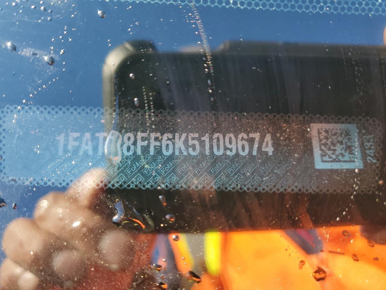 2019 Ford Mustang Gt VIN: 1FATP8FF6K5109674 Lot: 89522805