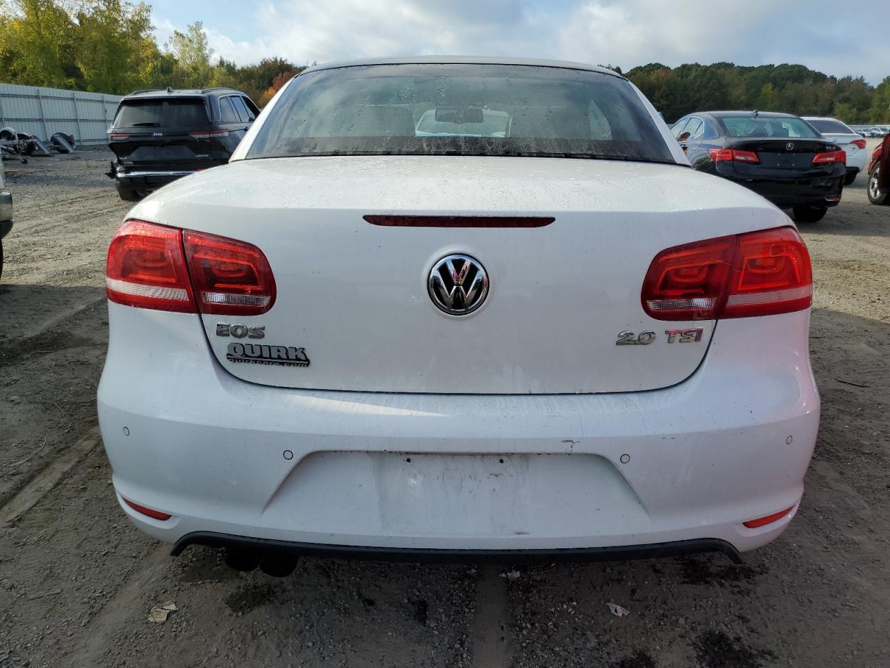 2013 Volkswagen Eos Lux VIN: WVWFW8AH7DV001912 Lot: 85477445