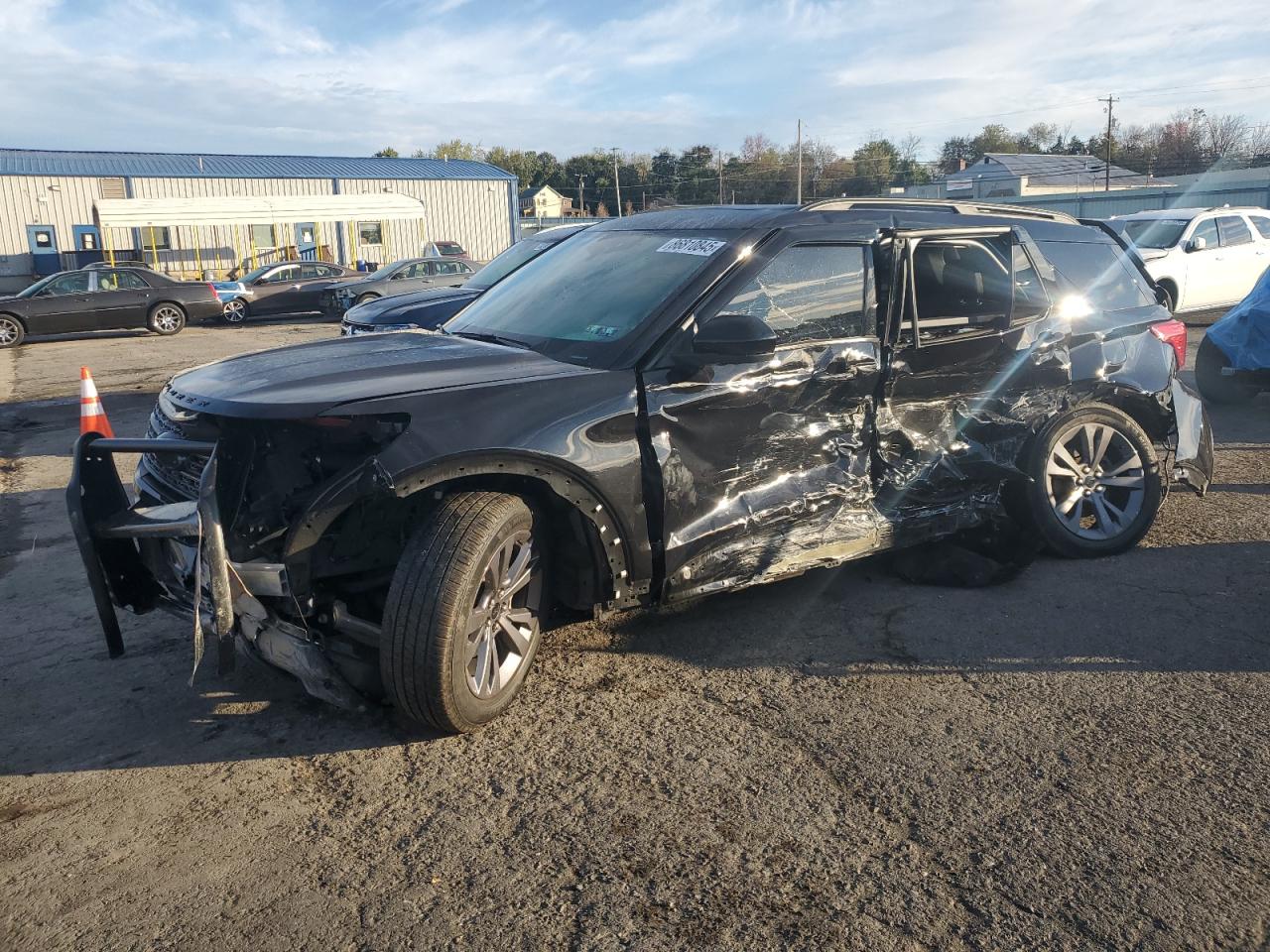 FORD EXPLORER 2022. Lot# 86810845. VIN 1FMSK8DH2NGA44416. Photo 1