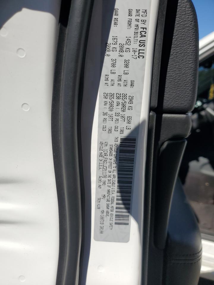 2018 Jeep Grand Cherokee Laredo VIN: 1C4RJFAG1JC211176 Lot: 85386285