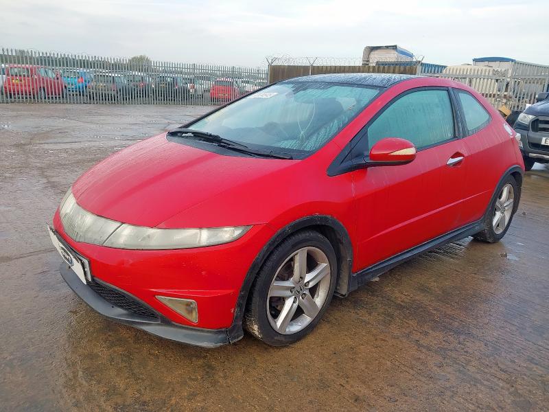 2007 HONDA CIVIC 1.8 I-VTEC TYPE S GT 3DR I-SHIFT AUTO for sale at Copart YORK