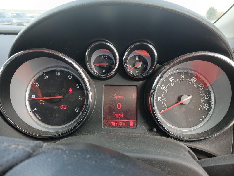 2012 VAUXHALL ASTRA 1.4I 16V SRI 5DR