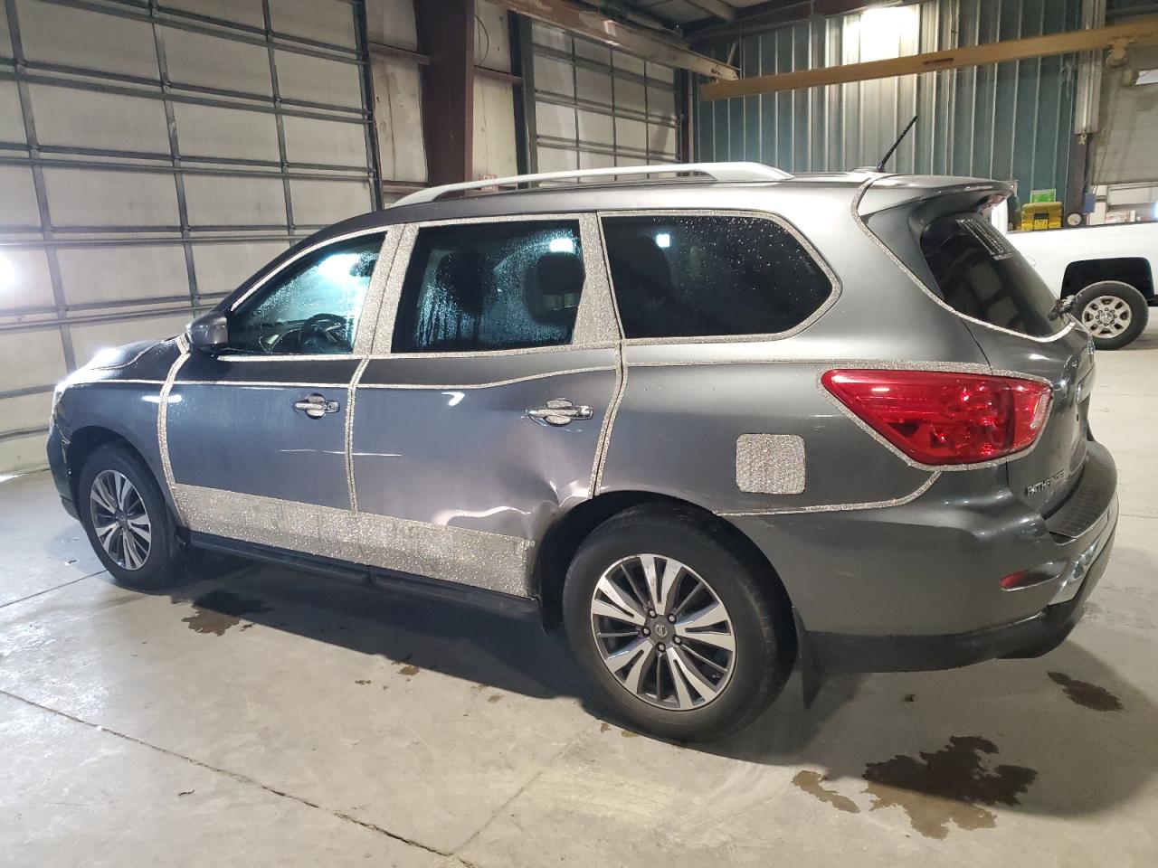 2017 Nissan Pathfinder S grey null gas 5N1DR2MM0HC639453 photo #3