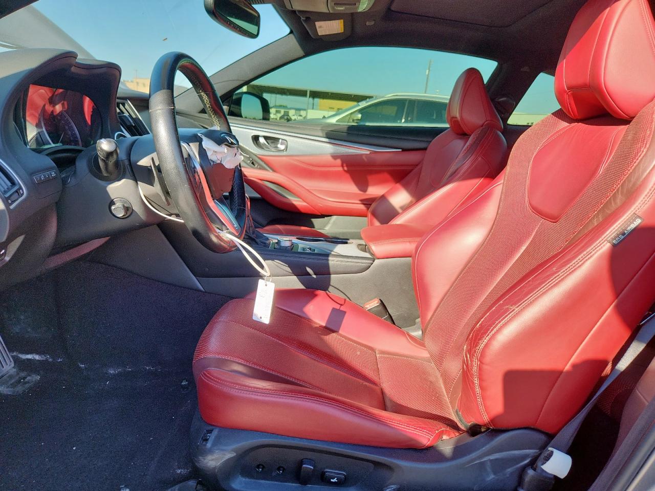 2017 Infiniti Q60 Red Sport 400 VIN: JN1FV7EL2HM702089 Lot: 85377725