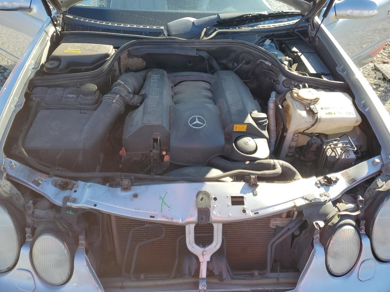 2002 Mercedes-Benz Clk 320 VIN: WDBLK65G02T109638 Lot: 81881125