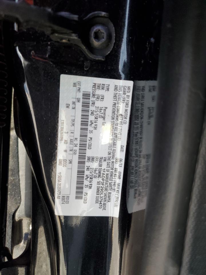 2013 Ford Focus Se VIN: 1FADP3F29DL379470 Lot: 84581625