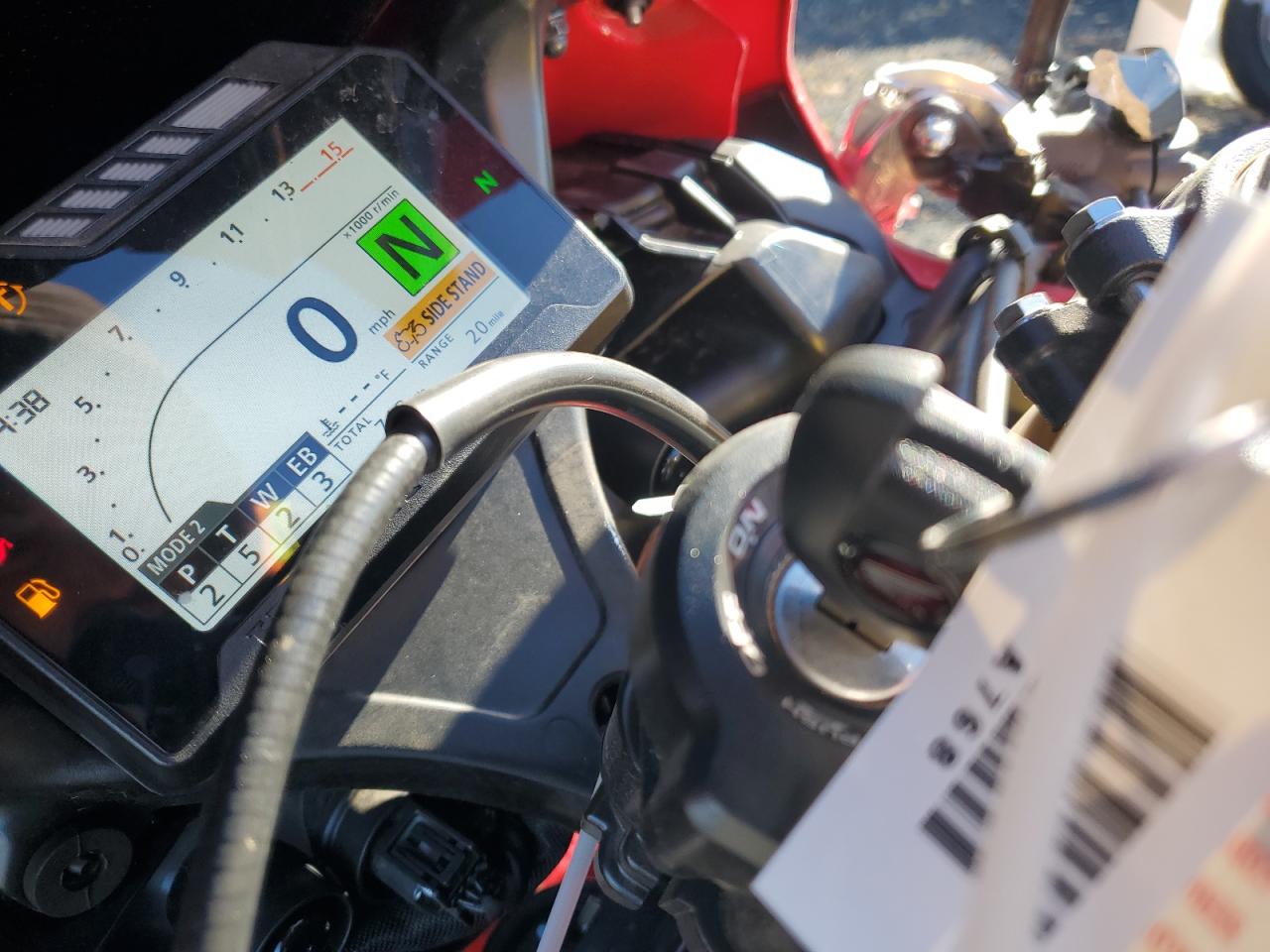 2019 Honda Cbr1000 Rr VIN: JH2SC7719KK200140 Lot: 81045405