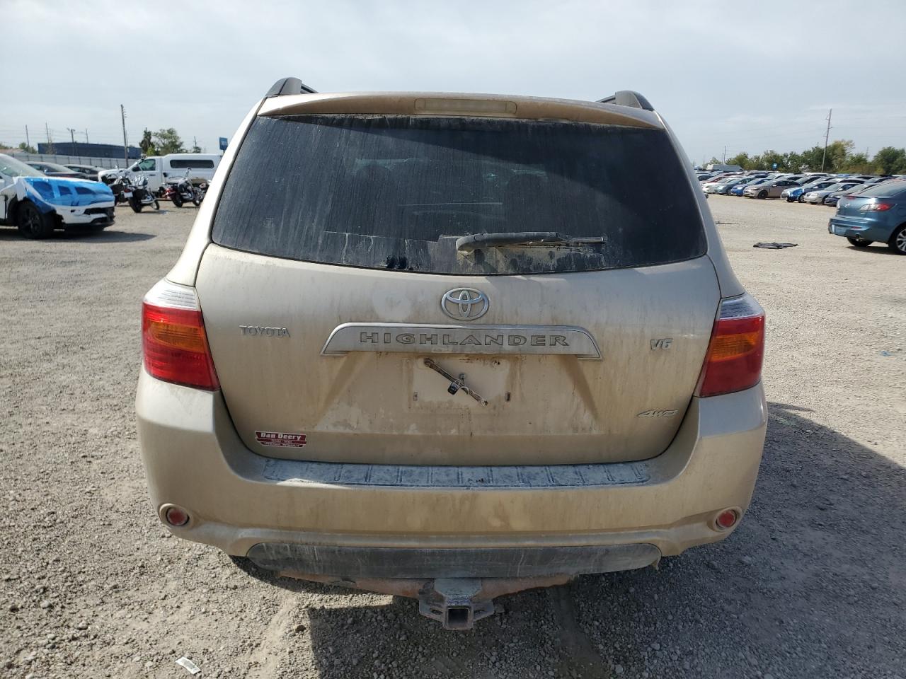 2008 Toyota Highlander VIN: JTEES41A382000181 Lot: 81832835