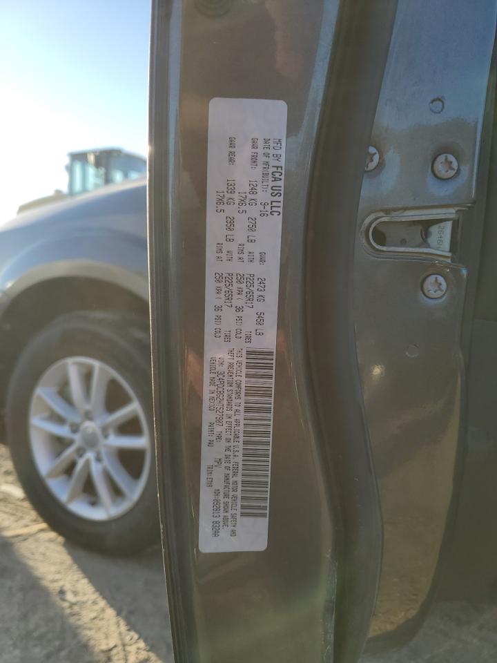 2017 Dodge Journey Sxt VIN: 3C4PDCBG2HT527907 Lot: 87105265