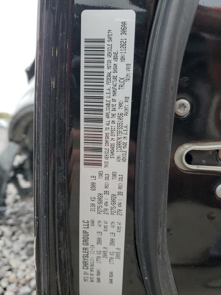 2015 Ram 1500 St VIN: 1C6RR7KT5FS551056 Lot: 82769505