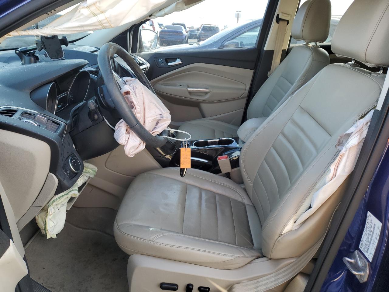 2015 Ford Escape Titanium VIN: 1FMCU0JX3FUB35533 Lot: 90986275