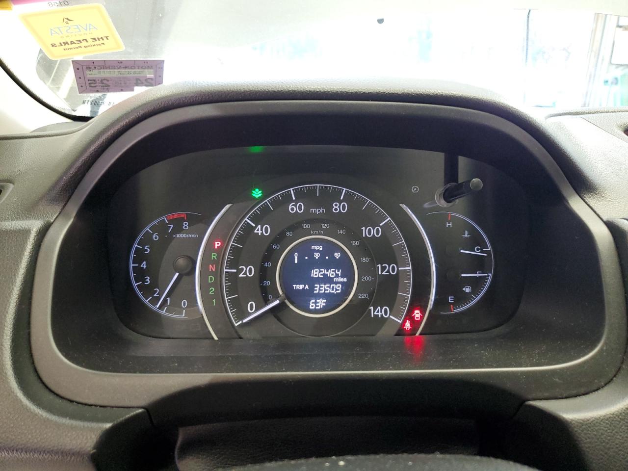 2013 Honda Cr-V Lx VIN: 2HKRM4H36DH644502 Lot: 90471555