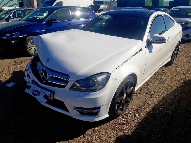 2012 MERCEDES-BENZ C180 AMG SPORT BLUEEFFI-C  for sale at Copart ROCHFORD
