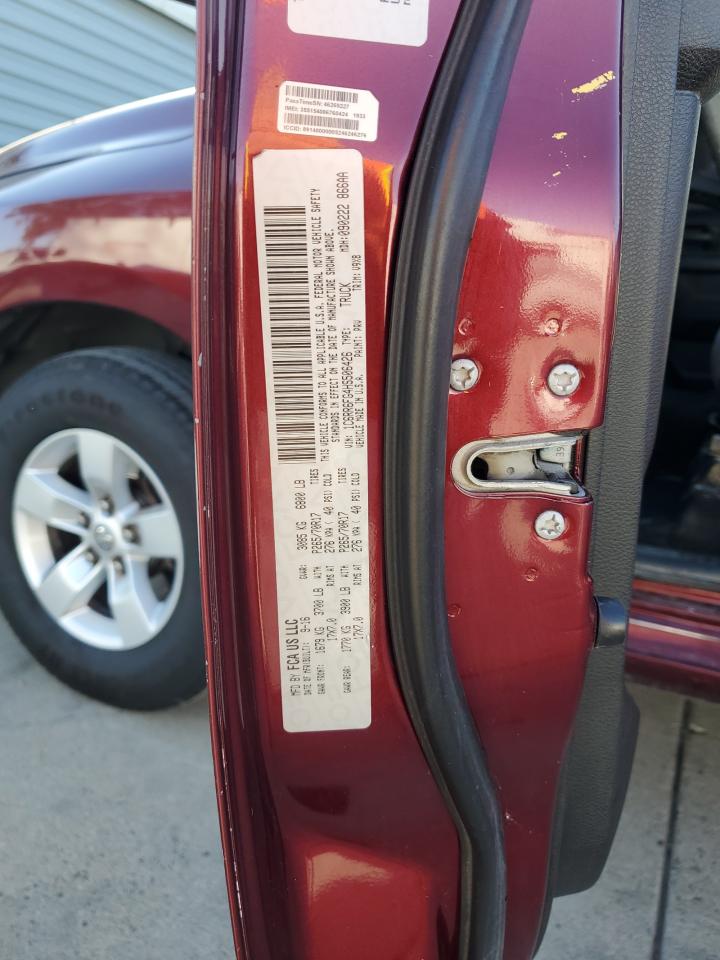 2017 Ram 1500 St VIN: 1C6RR6FG4HS506426 Lot: 86867275