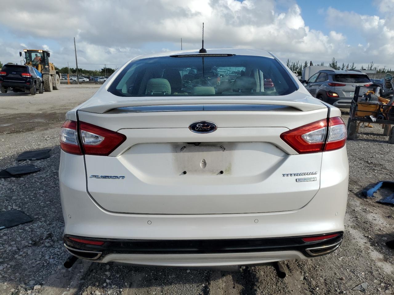 2016 Ford Fusion Titanium VIN: 3FA6P0K92GR130718 Lot: 82313875