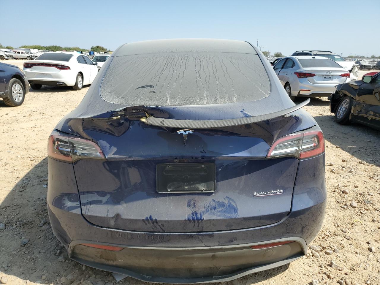 2022 Tesla Model Y VIN: 7SAYGDEF0NF537627 Lot: 89491235
