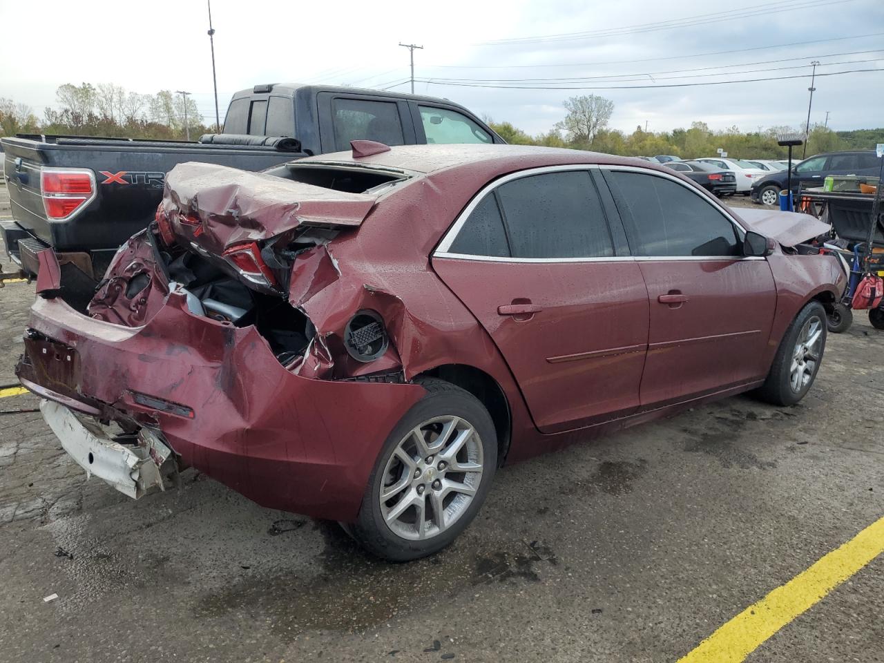 2015 Chevrolet Malibu 1Lt brown null gas 1G11C5SL4FF354781 photo #4