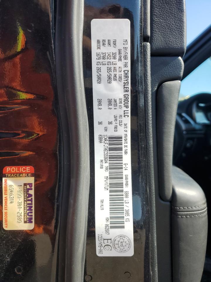 2014 Jeep Grand Cherokee Summit VIN: 1C4RJFJT0EC559604 Lot: 82201225