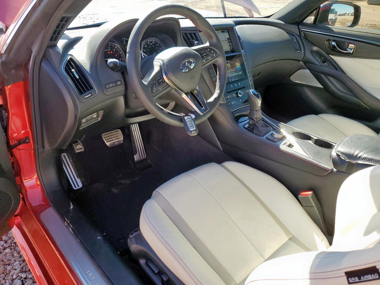 2022 Infiniti Q60 Red Sport 400 VIN: JN1FV7LK8NM660520 Lot: 90478675