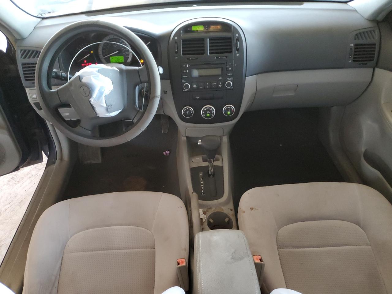 2007 Kia Spectra Ex VIN: KNAFE122875468052 Lot: 81723085