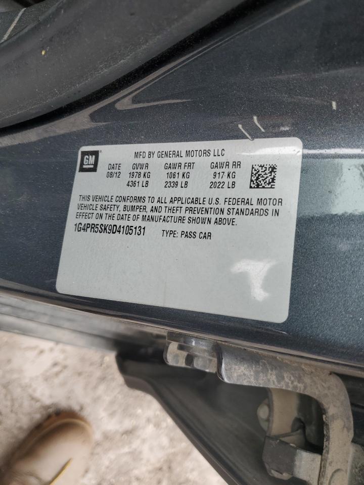 2013 Buick Verano Convenience VIN: 1G4PR5SK9D4105131 Lot: 85158785