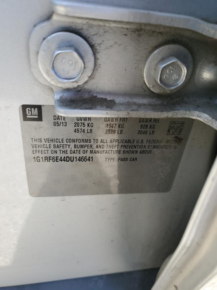 2013 Chevrolet Volt VIN: 1G1RF6E44DU146641 Lot: 87248895