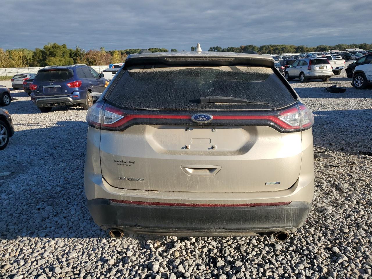 2017 Ford Edge Se VIN: 2FMPK4G93HBB62280 Lot: 85674915