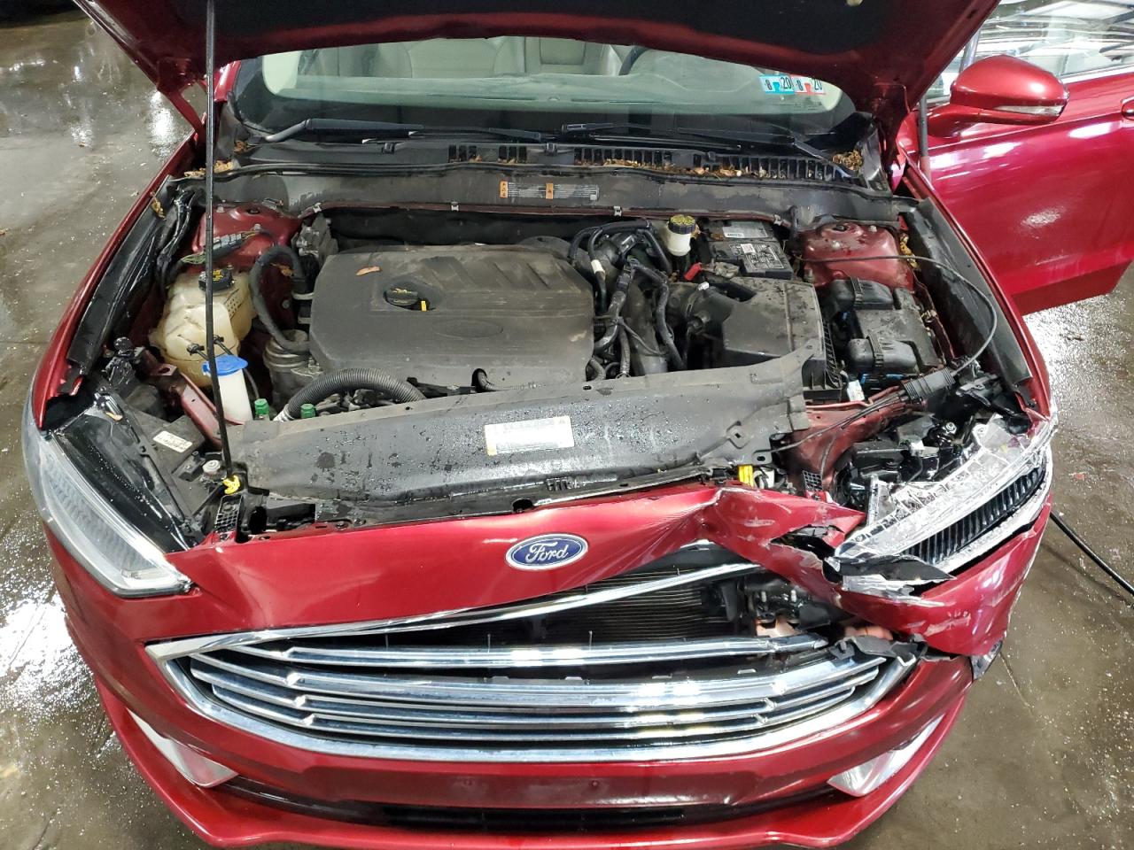 2017 Ford Fusion Se VIN: 3FA6P0HD4HR150403 Lot: 86272295