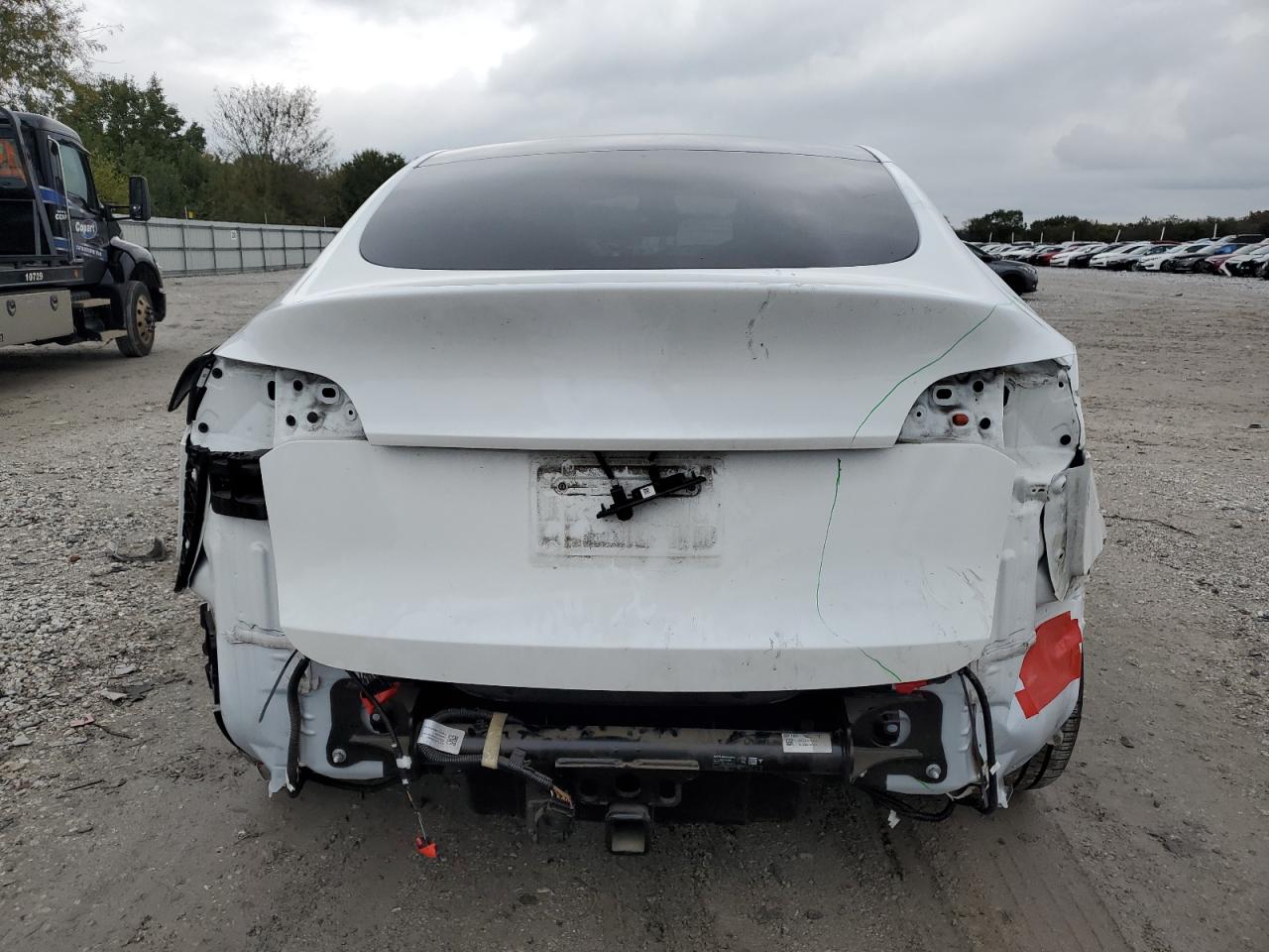 2021 Tesla Model Y VIN: 5YJYGDEEXMF185742 Lot: 87313475