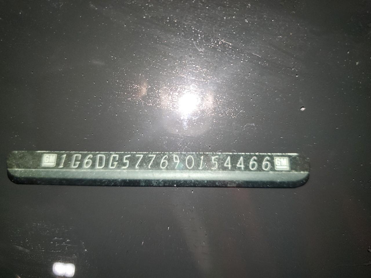 2009 Cadillac Cts VIN: 1G6DG577690154466 Lot: 90503695