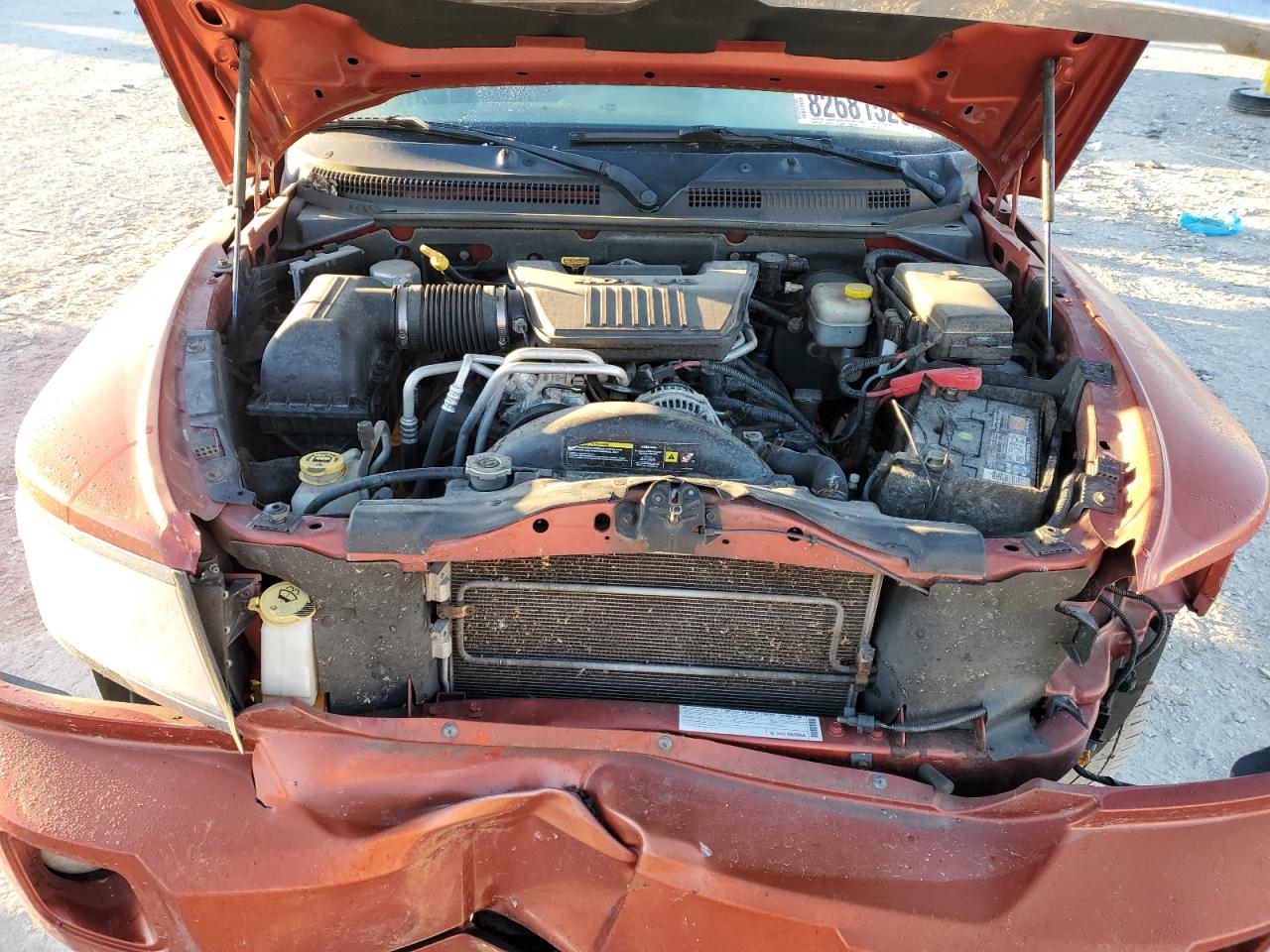 2008 Dodge Dakota Quad Slt VIN: 1D7HW48N88S542770 Lot: 82681525