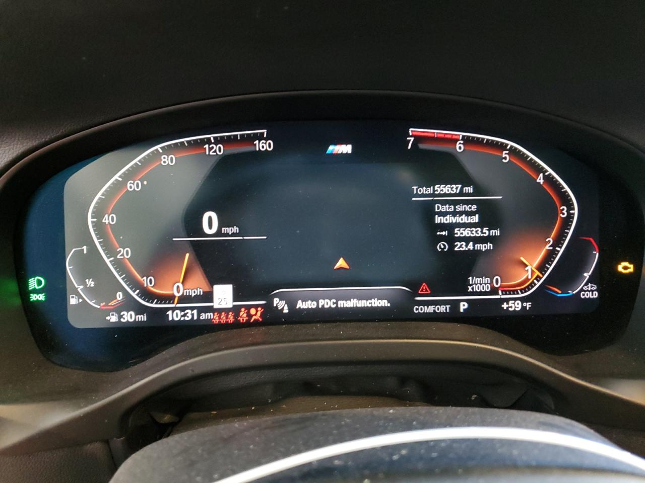 2023 BMW X3 Sdrive30I VIN: 5UX43DP09P9N69973 Lot: 85509535