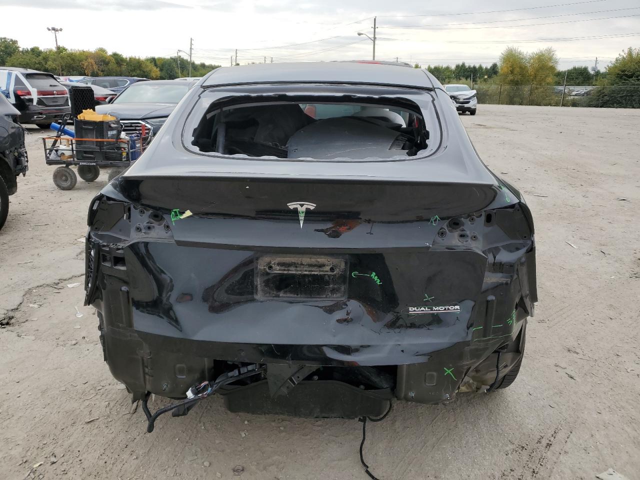 2022 Tesla Model Y VIN: 7SAYGDEF4NF455058 Lot: 82452205