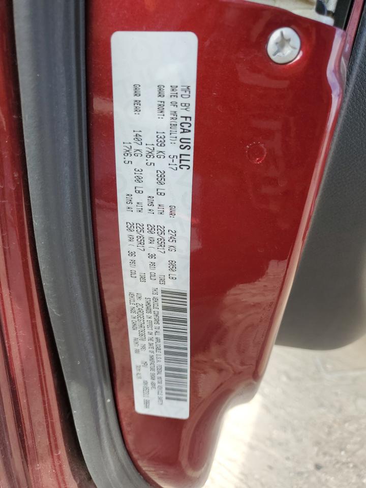 2017 Dodge Grand Caravan Gt VIN: 2C4RDGEG7HR783670 Lot: 82545545