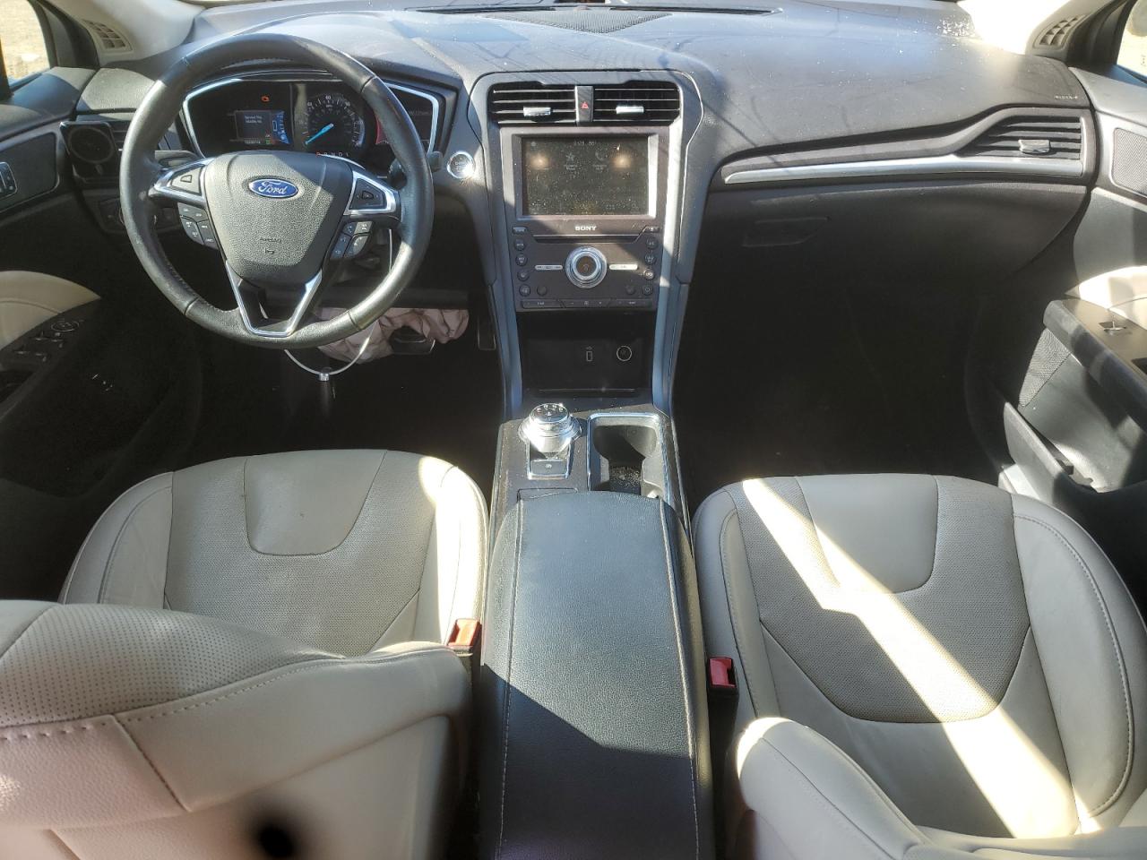 2017 Ford Fusion Titanium Hev VIN: 3FA6P0RU8HR359819 Lot: 85870655