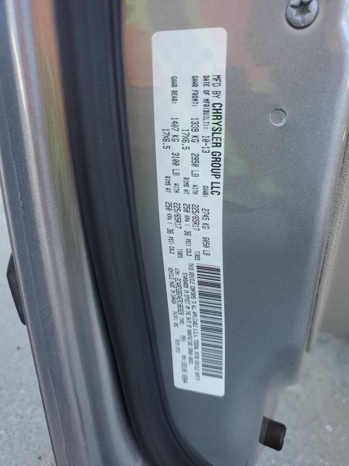 2014 Dodge Grand Caravan Se VIN: 2C4RDGBG4ER186928 Lot: 89854555