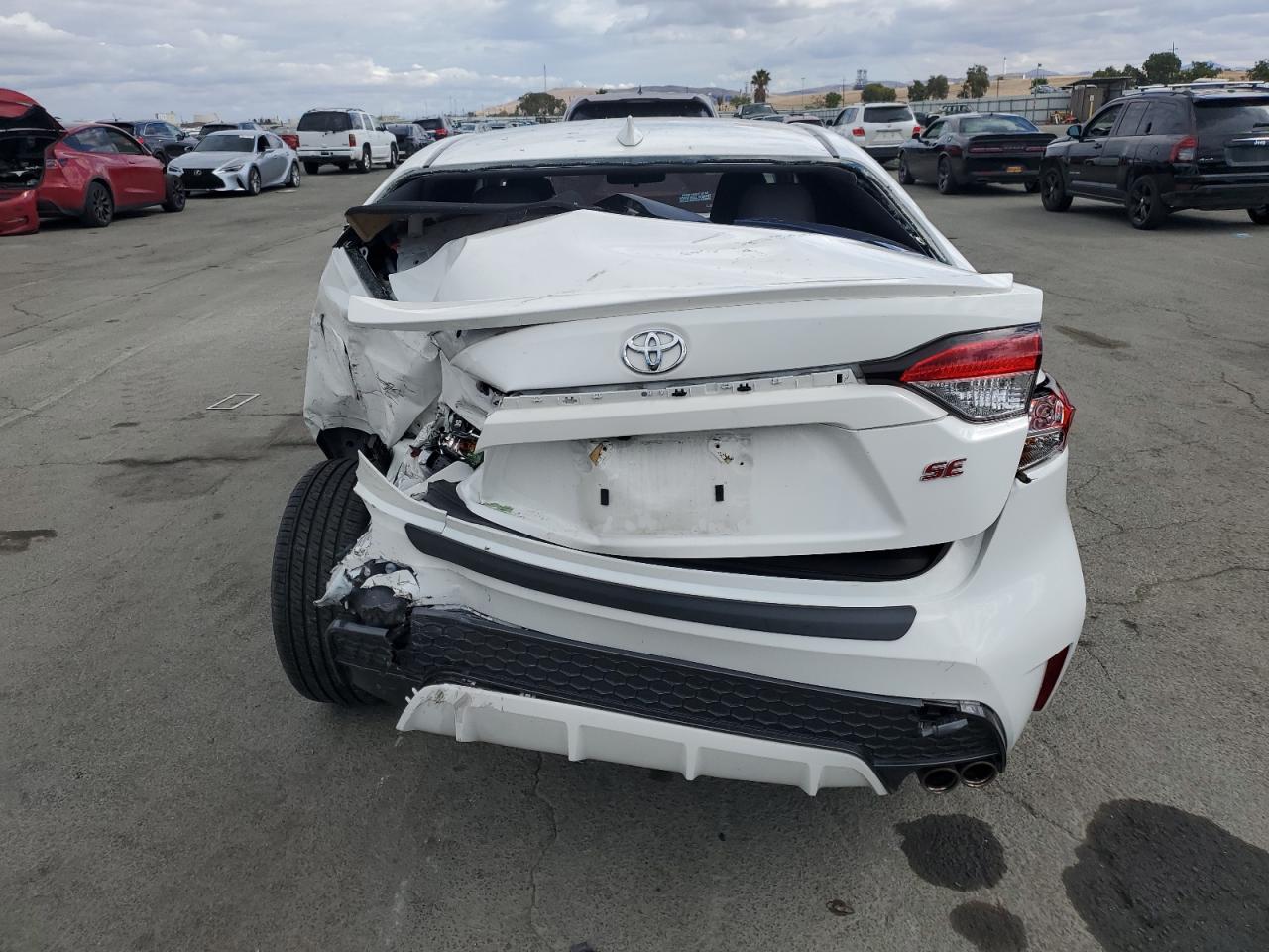 2022 Toyota Corolla Se VIN: JTDS4MCE4N3502883 Lot: 85356775