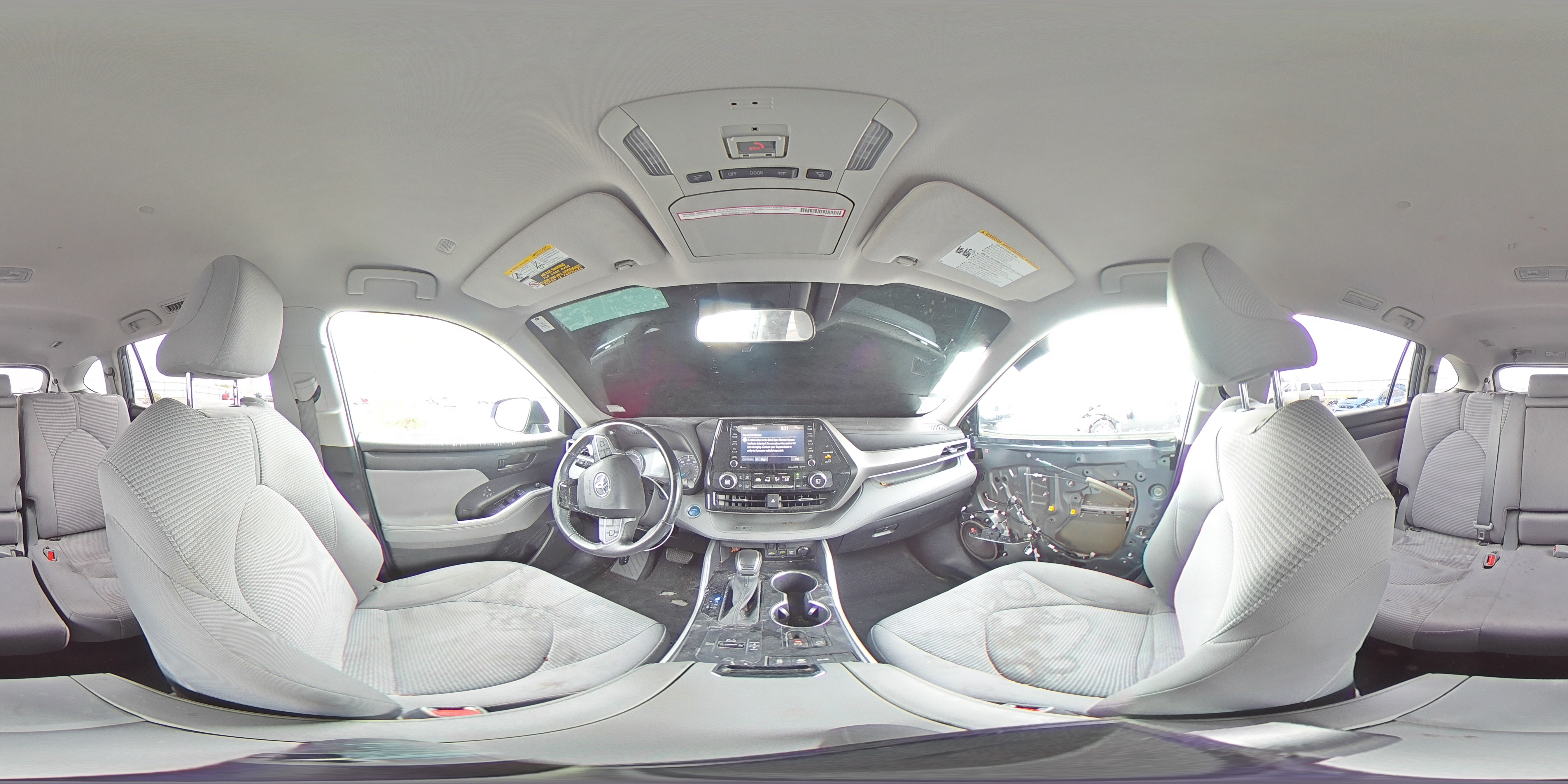 2021 Toyota Highlander Hybrid Le VIN: 5TDBBRCH5MS035404 Lot: 91013345