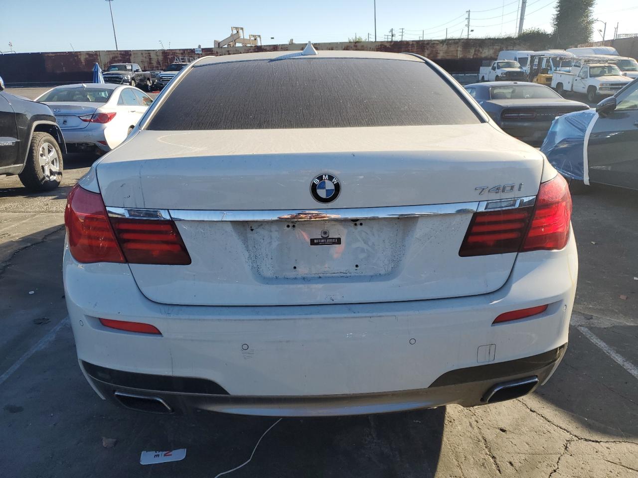 2014 BMW 740 I VIN: WBAYA6C58ED826618 Lot: 90738365