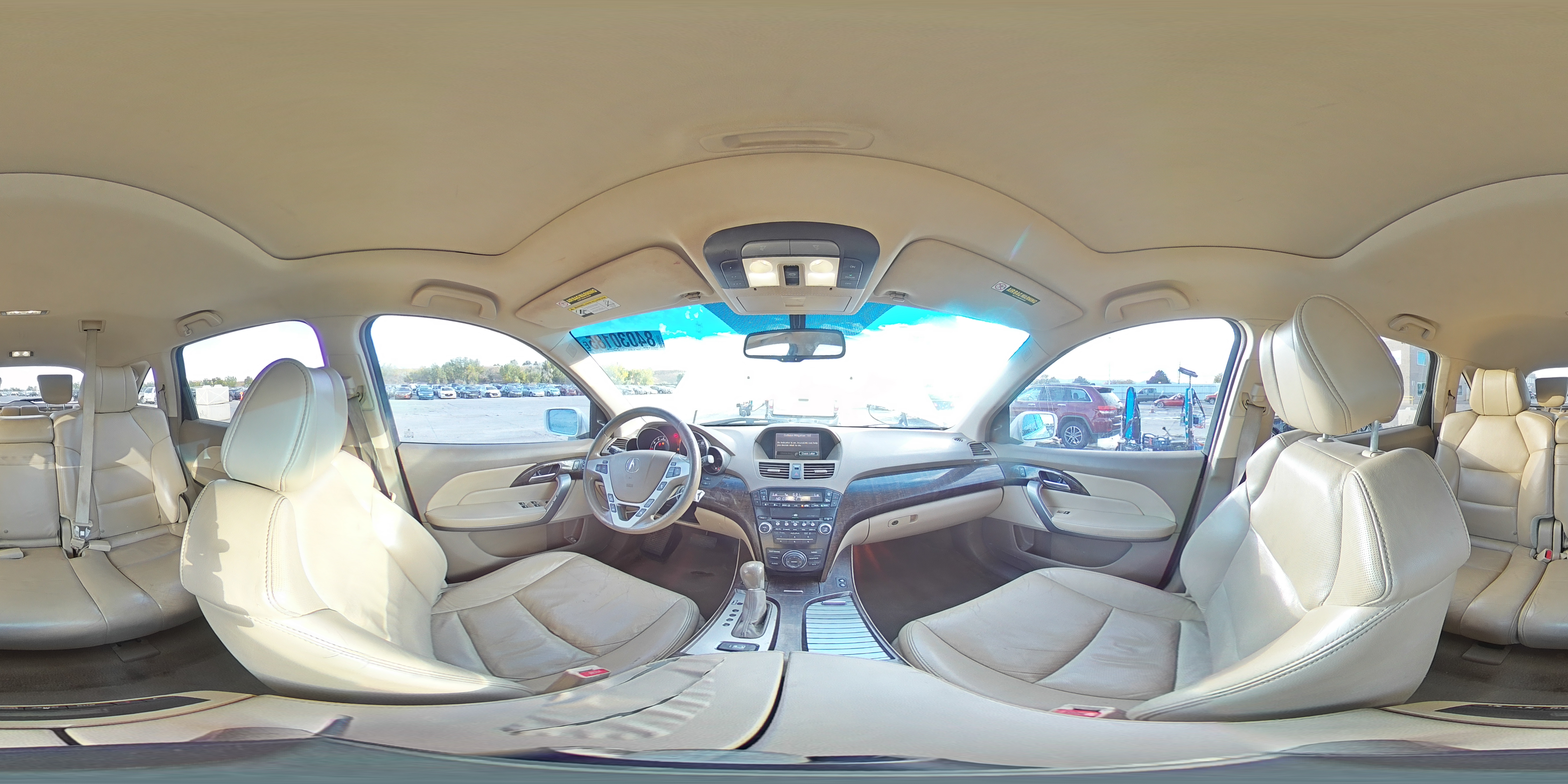 2012 Acura Mdx Advance VIN: 2HNYD2H6XCH543569 Lot: 84030185