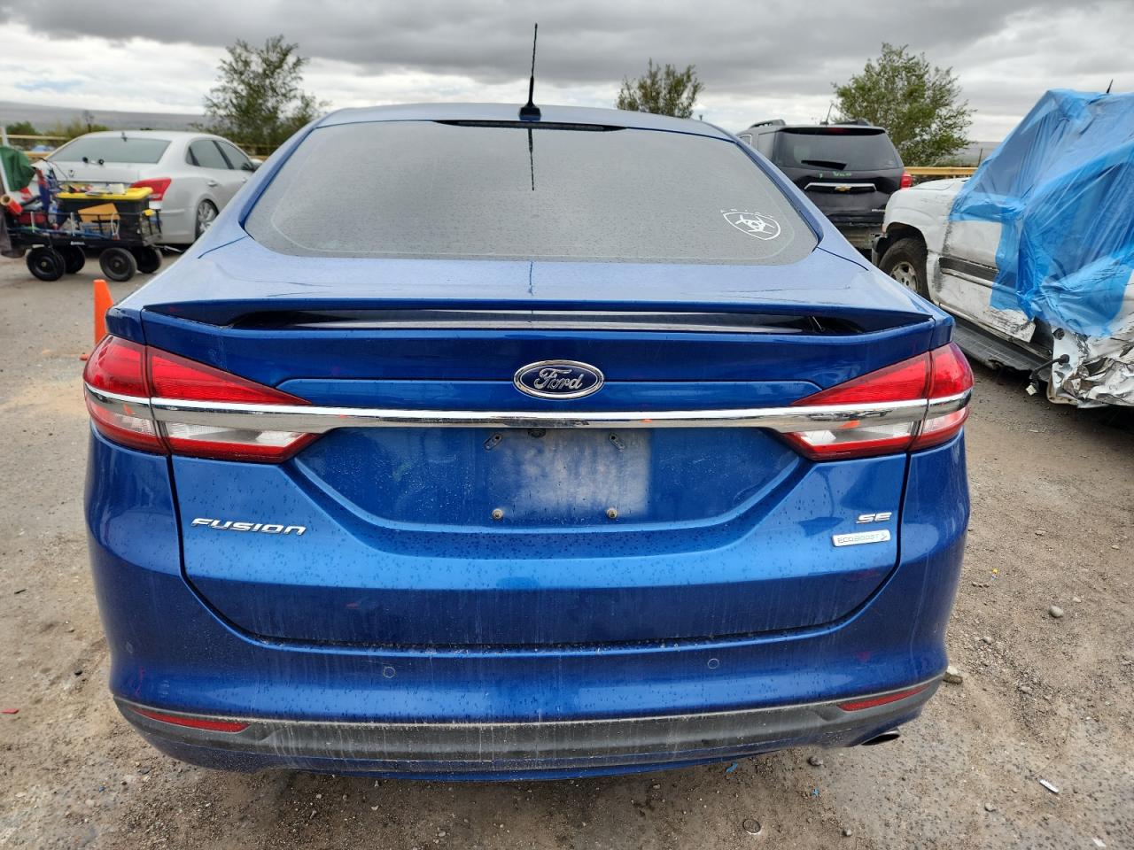 2018 Ford Fusion Se VIN: 3FA6P0HDXJR182231 Lot: 86283655