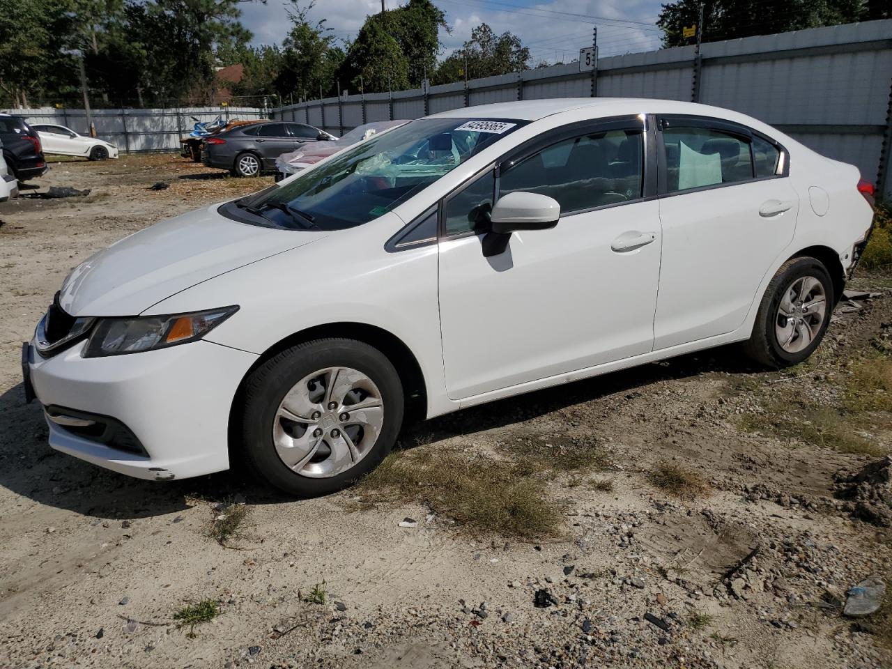 2014 Honda Civic Lx VIN: 2HGFB2F55EH521903 Lot: 84595865